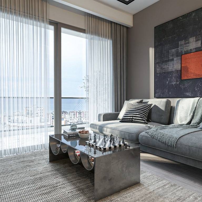 Luxusné bývanie pri mori v Mersine - Tece APM - 3