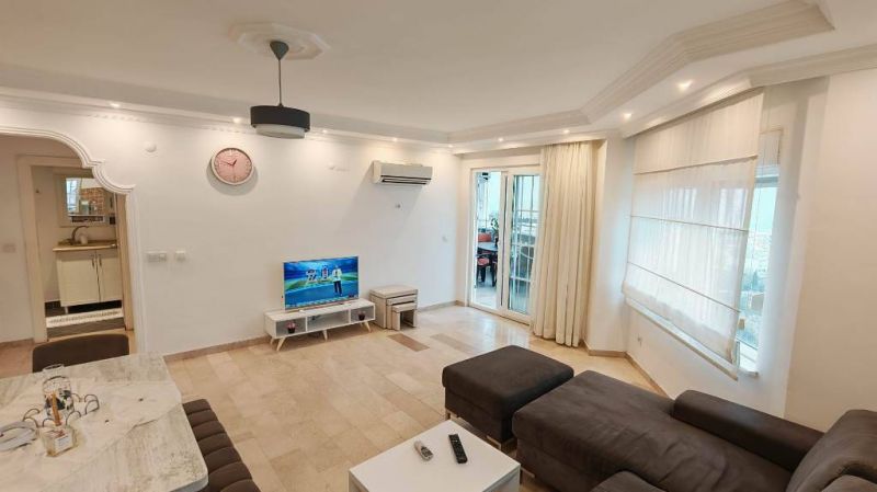 Plne zariadený 2+1 byt s výhľadom na more Alanya Tosmur APM - 3