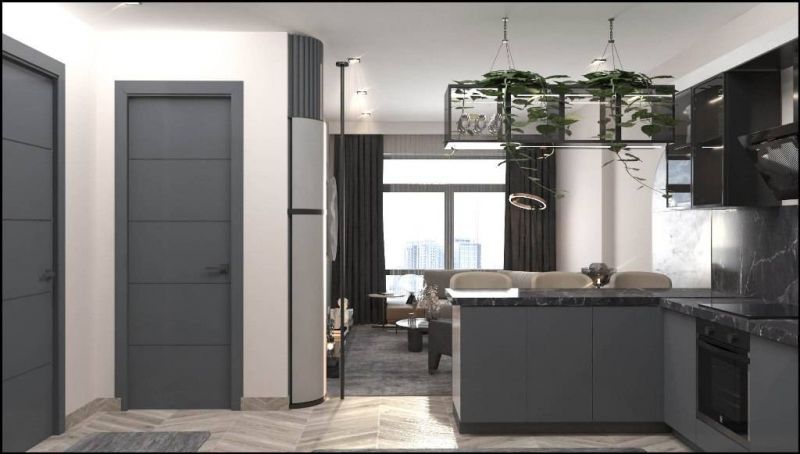 Štýlovo moderné apartmány sa nachádzajú v Erdemli, Mersin APM - 5