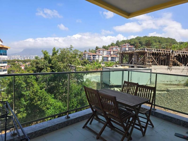 Zariadený byt s výhľadom na more Alanya Kargıcak Turecko APM - 11