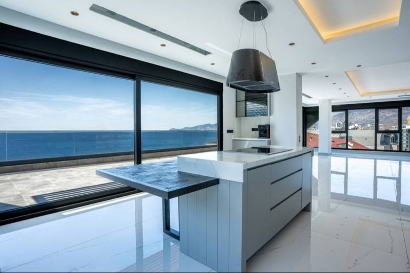 Prvotriedne bývanie s výhľadom na more Alanya Kargıcak  APM - 8