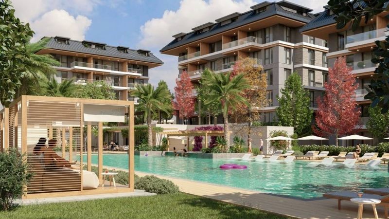 Byty na predaj v Turecku - luxusný komplex časť Alanya - Oba APM - 26