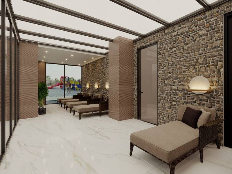 Rodinné apartmány v rezidencii s bazénom v Alanyi Oba APM - 10