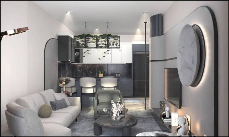 Štýlovo moderné apartmány sa nachádzajú v Erdemli, Mersin APM - 5