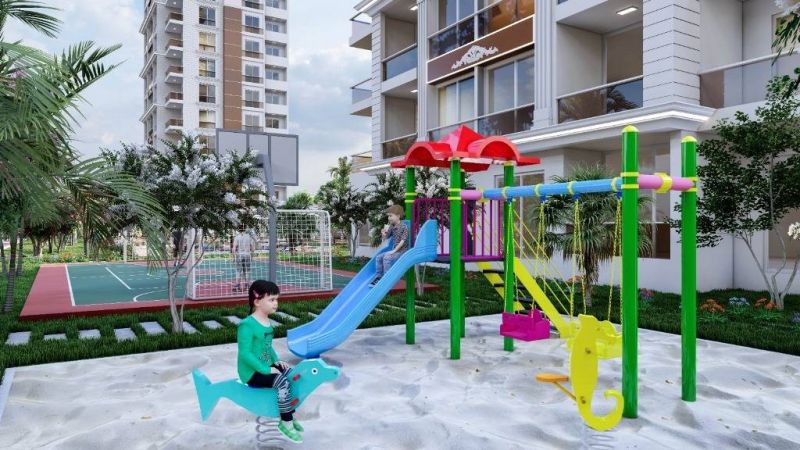 Cenovo dostupné nové byty na splátky v Mersin Tece pri mori APM - 9