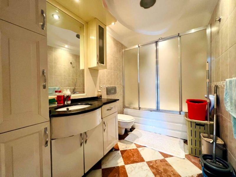 Zariadený byt s výhľadom na more na predaj Mahmutlar Alanya APM - 17