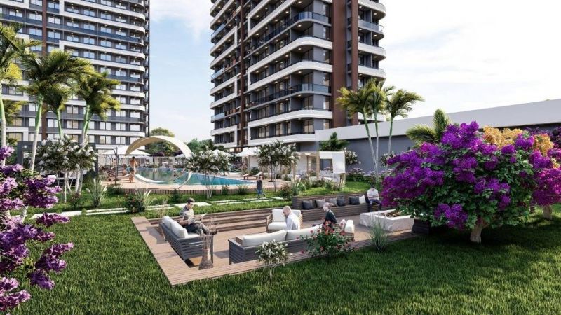 Nové apartmány v Mersin Tömük, pešia vzdialenosť od mora APM - 19