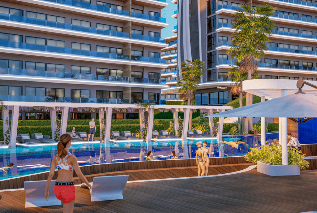 Zažite luxusné bývanie s úchvatným výhľadom na more v Kargıcak, Alanya APM - 21
