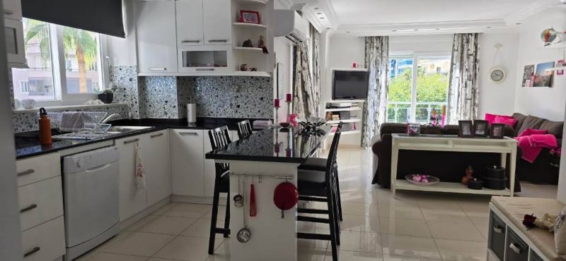 Zariadený cenovo dostupný byt, len 200 m od mora Alanya – Mahmutlar APM - 3