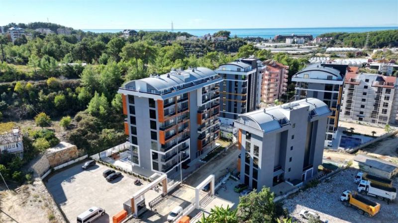 Nový byt v modernom rezidenčnom dome  Avsallar Turecko APM - 1