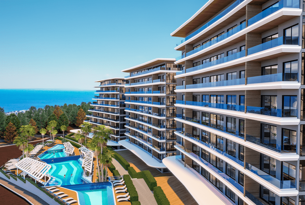 Zažite luxusné bývanie s úchvatným výhľadom na more v Kargıcak, Alanya APM - 1