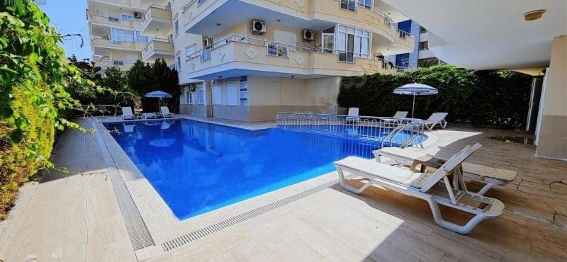 Zariadený trojizbový byt s výhľadom na more Alanya Konaklı Turecko APM - 20