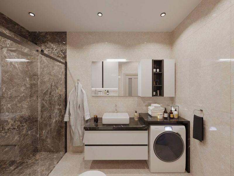 Byty s výhľadom na more v novom rezidenčnom komplexe Alanya Kargicak - uvádzacie výhodné ceny  APM - 11