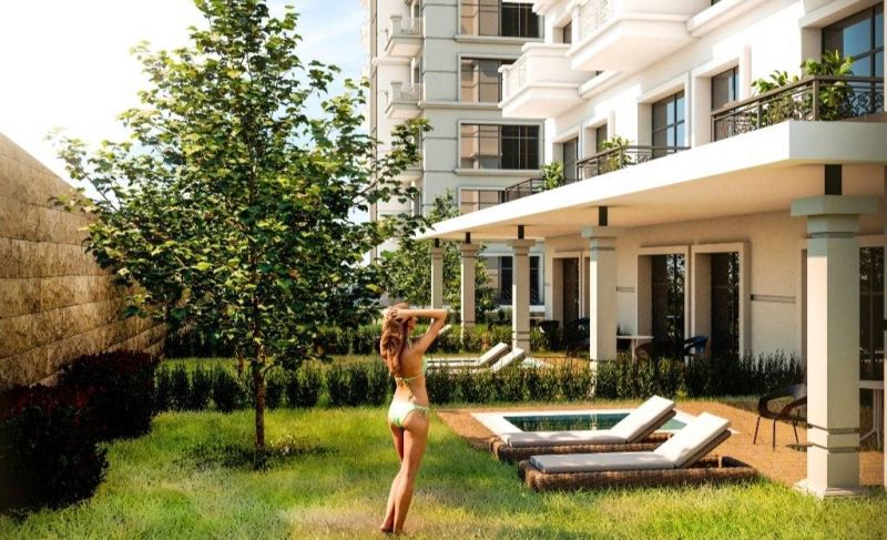 Lacné luxusné apartmány v pokojnej lokalite, Alanya - Mahmutlar Turecko  APM - 24