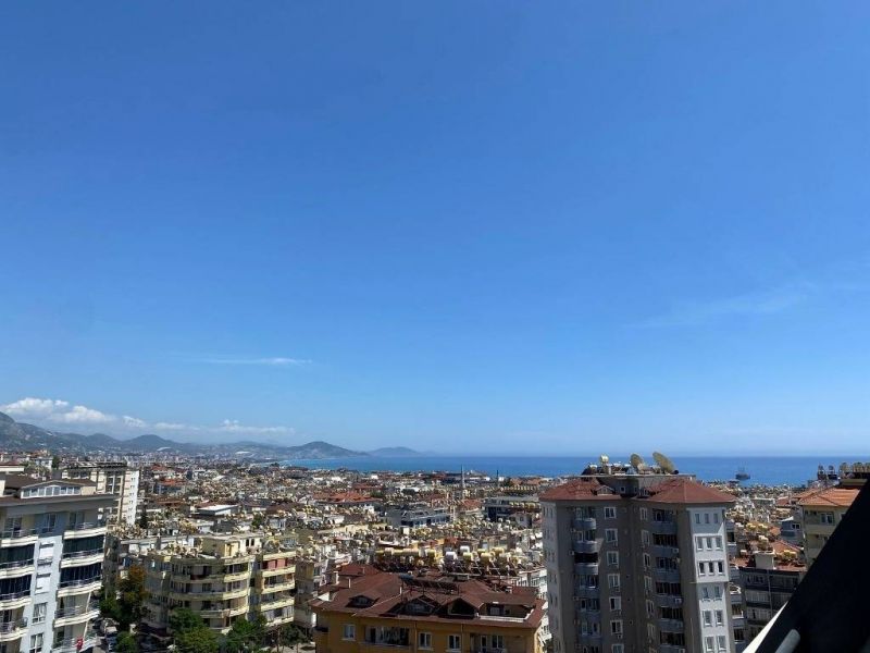 Zariadený apartmán s výhľadom na more v Alanyi – centrum APM - 8