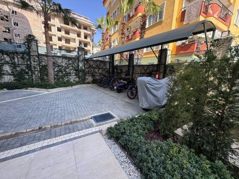 Zariadený apartmán s výhľadom na more v Alanyi – centrum APM - 12