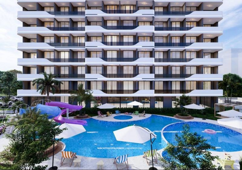 Štýlovo moderné apartmány sa nachádzajú v Erdemli, Mersin APM - 18