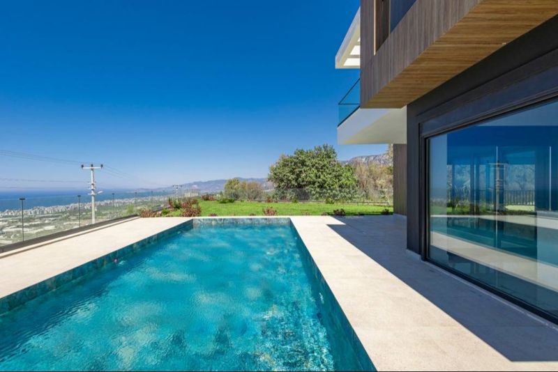 Luxusná vila s úchvatným výhľadom na more v Alanyi - Kargıcak APM - 20