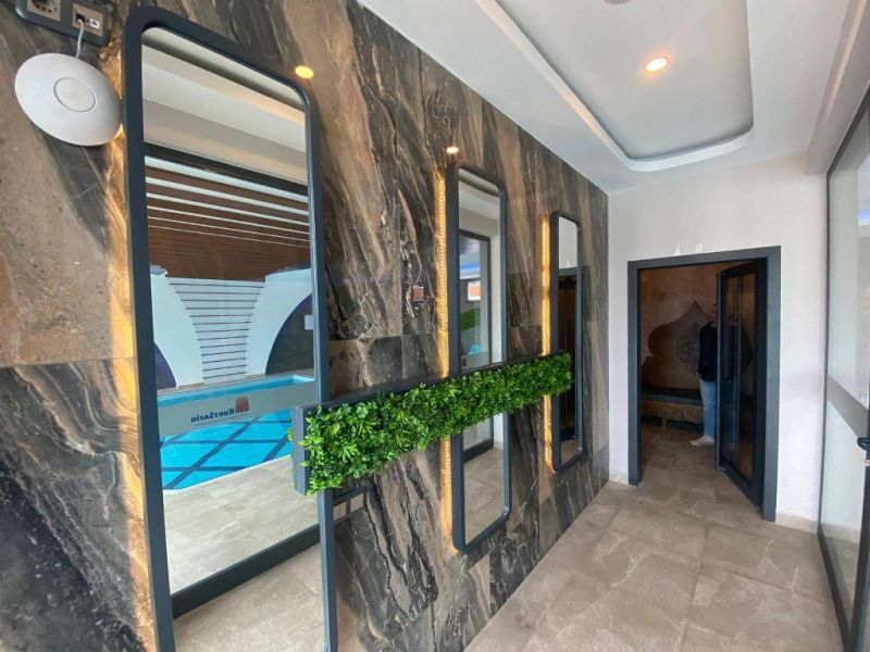 Zariadený apartmán v prvej línii pri mori Alanya Mahmutlar APM - 16