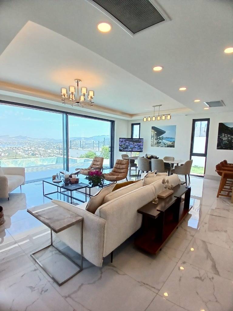 Luxusná vila 4+1 s hosťovským apartmánom Bodrum Yalıkavak APM - 6