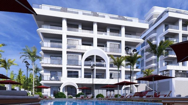 Exkluzívny rezidenčný komplex pri pláži Alanya Kestel APM - 14