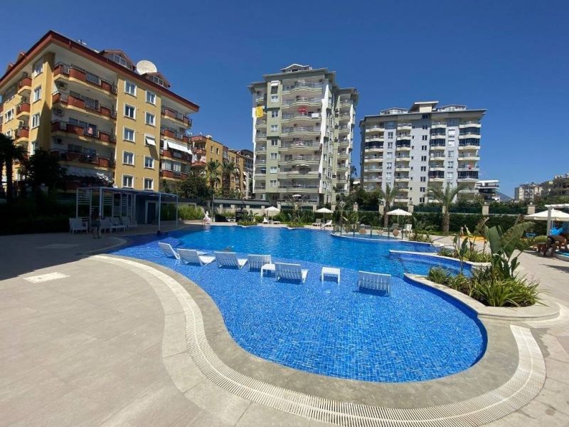 Zariadený apartmán s výhľadom na more v Alanyi – centrum APM - 34