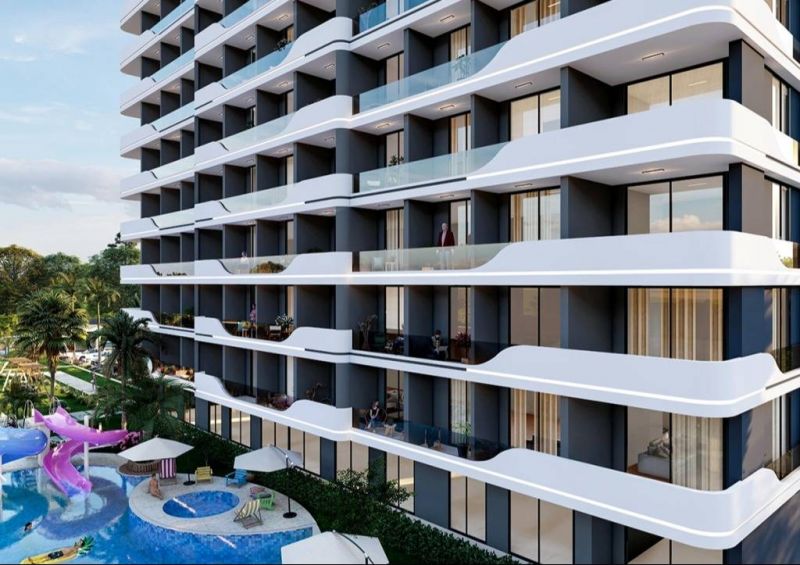 Štýlovo moderné apartmány sa nachádzajú v Erdemli, Mersin APM - 17