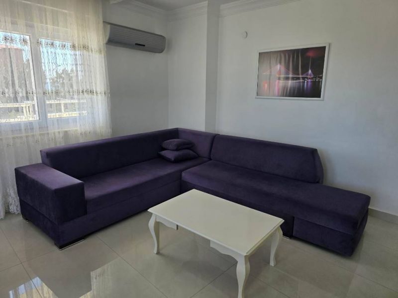 Zariadený trojizbový byt s výhľadom na more Alanya Konaklı Turecko APM - 7