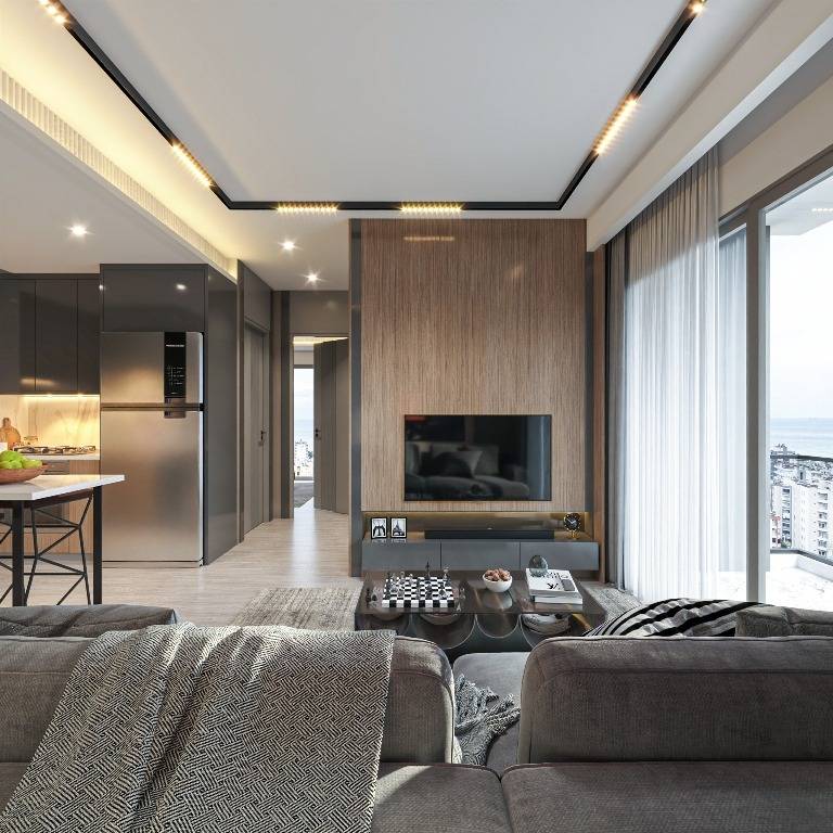 Luxusné bývanie pri mori v Mersine - Tece APM - 4