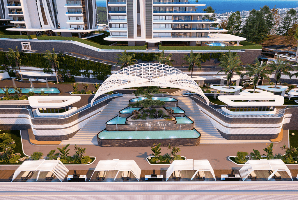 Zažite luxusné bývanie s úchvatným výhľadom na more v Kargıcak, Alanya APM - 28