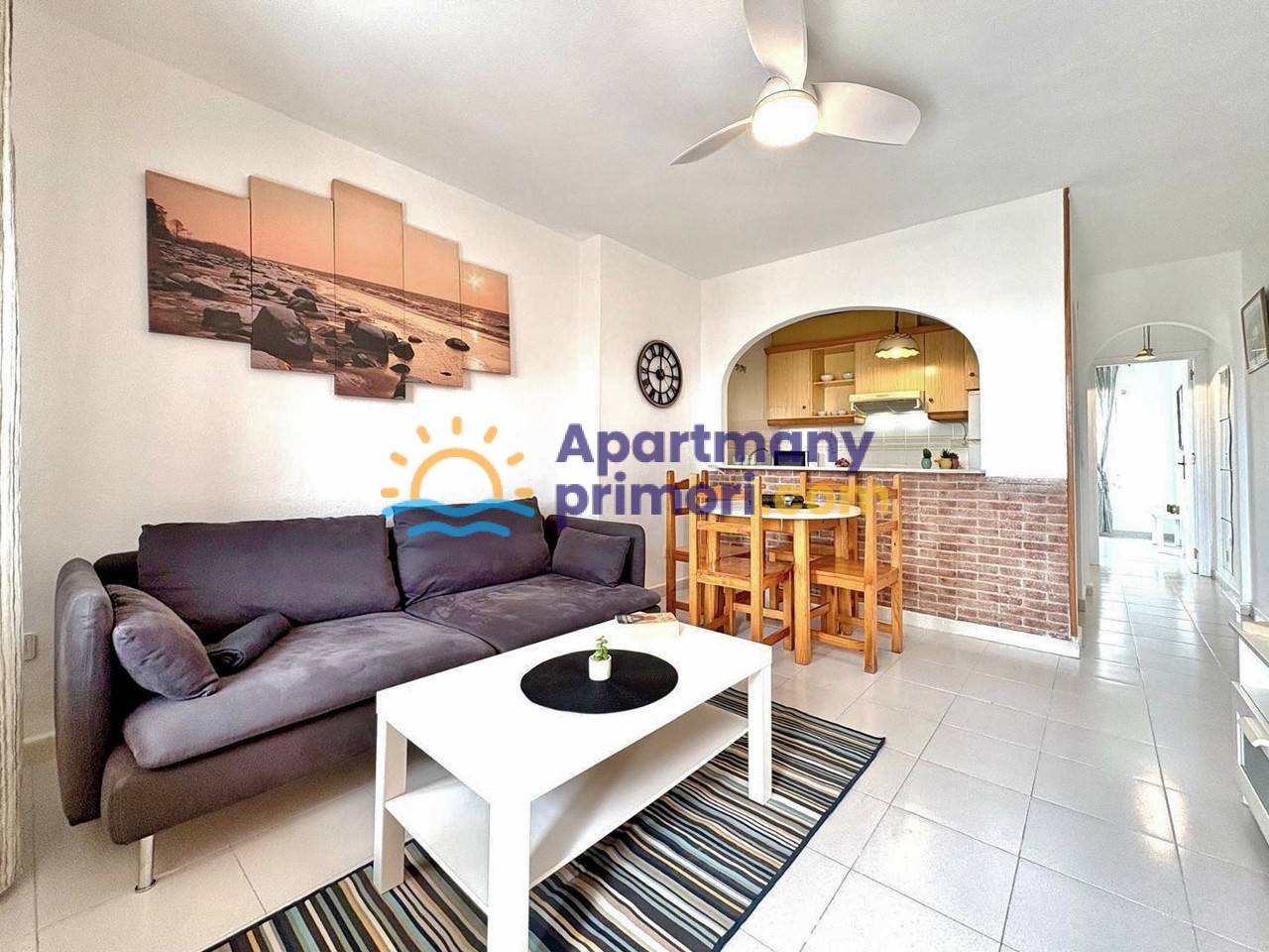 Apartmán 2+kk s terasou Los Balcones-Torrevieja, Španielsko